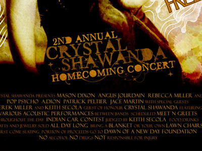 Crystal Shawanda Poster